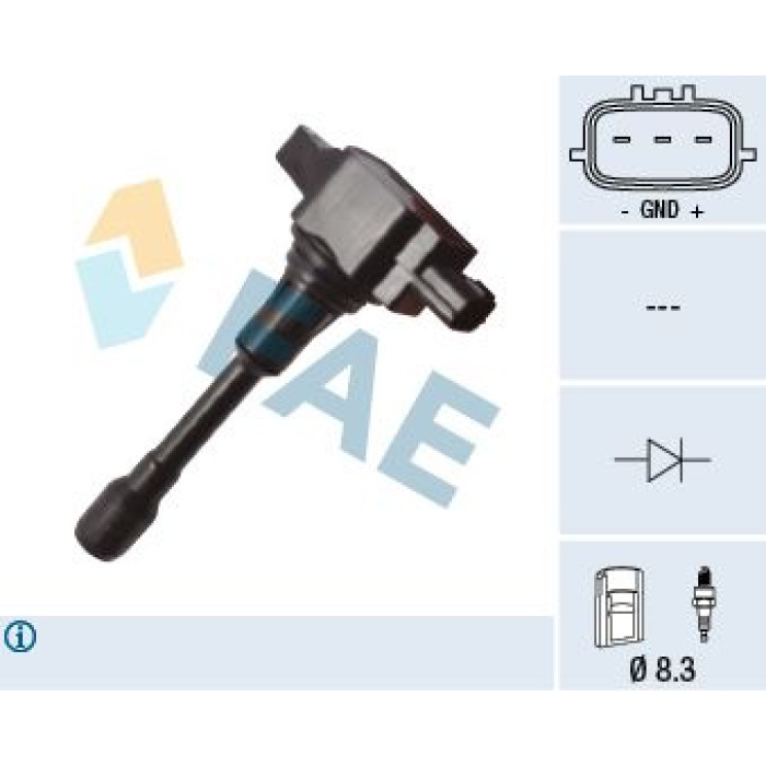 FAE Zündspule 80375 FAE Zündspule 80375