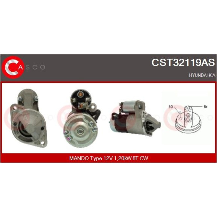 CASCO Anlasser CST32119AS
