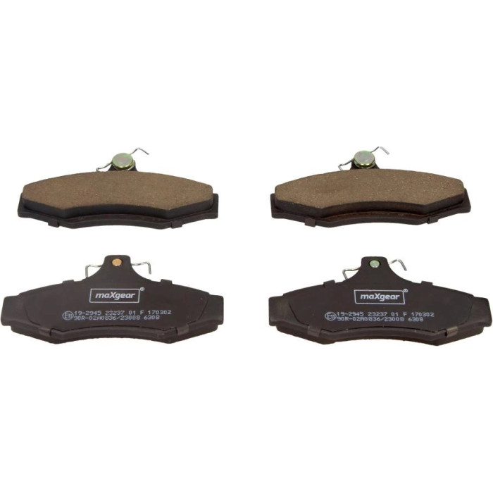 19-2945 MAXGEAR Bremsbelagsatz 19-2945 Daewoo Musso/Korando/Nubira/Leganza 19-2945 MAXGEAR Bremsbelagsatz 19-2945 Daewoo Musso/Korando/Nubira/Leganza