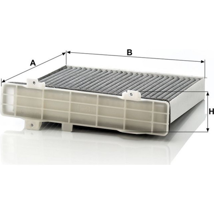 CUK 2230/1 MANN-FILTER Innenraumfilter Aktivkohle 2230/1 CUK 2230/1 MANN-FILTER Innenraumfilter Aktivkohle 2230/1