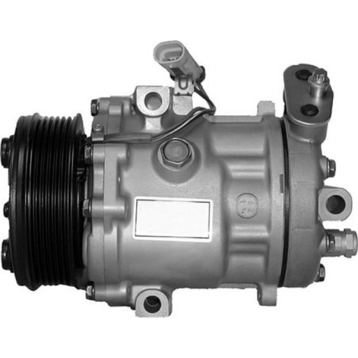 ACP 1107 000S MAHLE Klimakompressor 1107 000S, 12 V, SD6V12, R134a – u. a. für Opel Astra G Caravan (T98), G CC (T98), G Kasten/Kombi (F70) – OE Nummer 09196950 - l ACP 1107 000S MAHLE Klimakompressor 1107 000S, 12 V, SD6V12, R134a – u. a. für Opel Astra G Caravan (T98), G CC (T98), G Kasten/Kombi (F70) – OE Nummer 09196950 - l