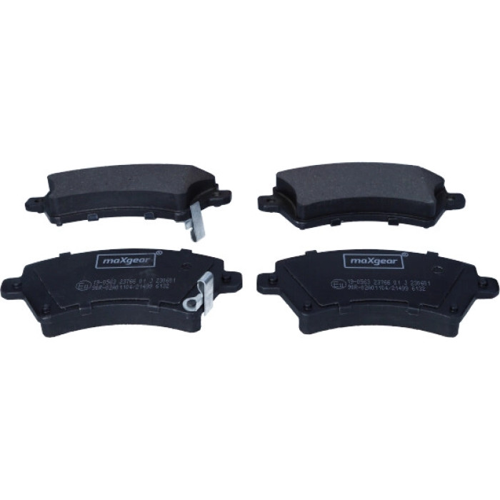MAXGEAR Bremsbelagsatz 19-0563 Toyota Corolla 01- Uk MAXGEAR Bremsbelagsatz 19-0563 Toyota Corolla 01- Uk