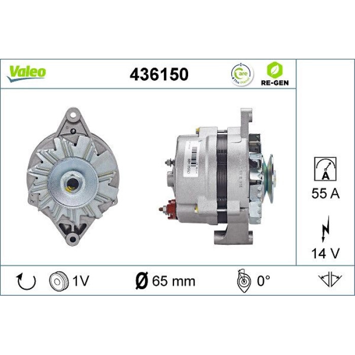 Valeo Lichtmaschine 436150 Valeo Lichtmaschine 436150