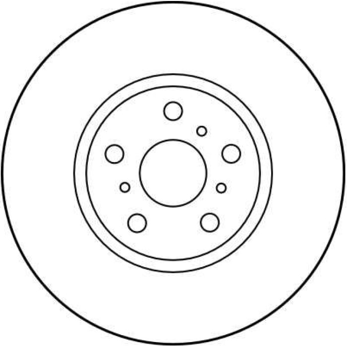 TRW Bremsscheibe DF3093 TRW Bremsscheibe DF3093