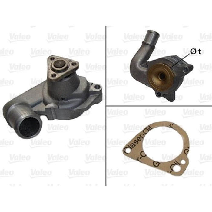 Valeo Wasserpumpe / Kühlmittelpumpe 506581 Valeo Wasserpumpe / Kühlmittelpumpe 506581