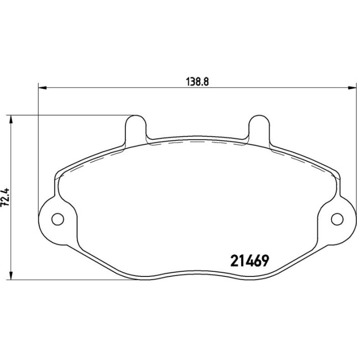P 24 033 Brembo Prime Bremsbelagsatz Vorderachse – P 24 033 – 139 x 72 x 19 mm – Bremssystem Bendix – OE Nummer 5028764 P 24 033 Brembo Prime Bremsbelagsatz Vorderachse – P 24 033 – 139 x 72 x 19 mm – Bremssystem Bendix – OE Nummer 5028764