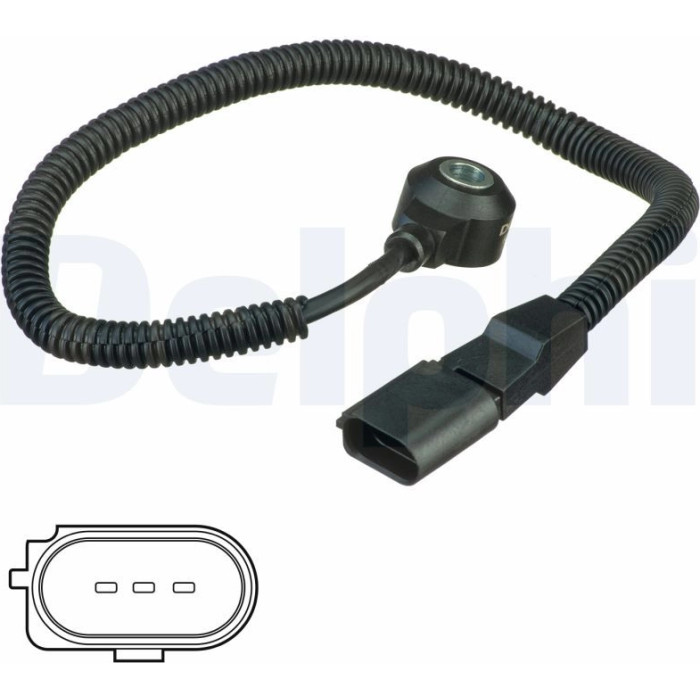 Delphi Klopfsensor AS10233 Delphi Klopfsensor AS10233