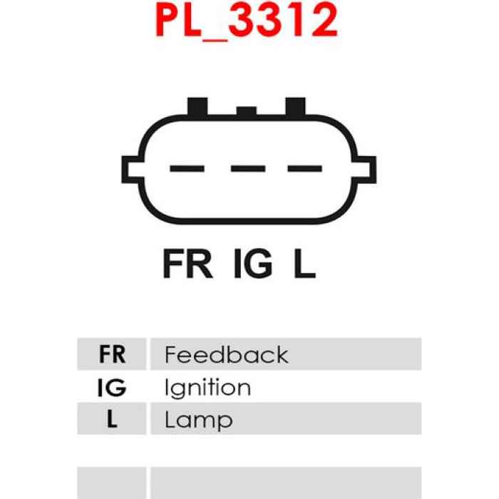 AS-PL Lichtmaschinenregler ARE6036