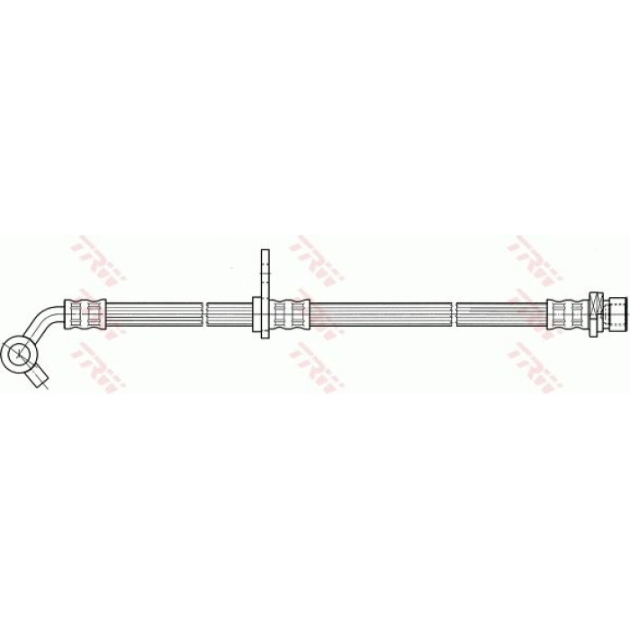 TRW Bremsschlauch Hinterachse rechts PHD519