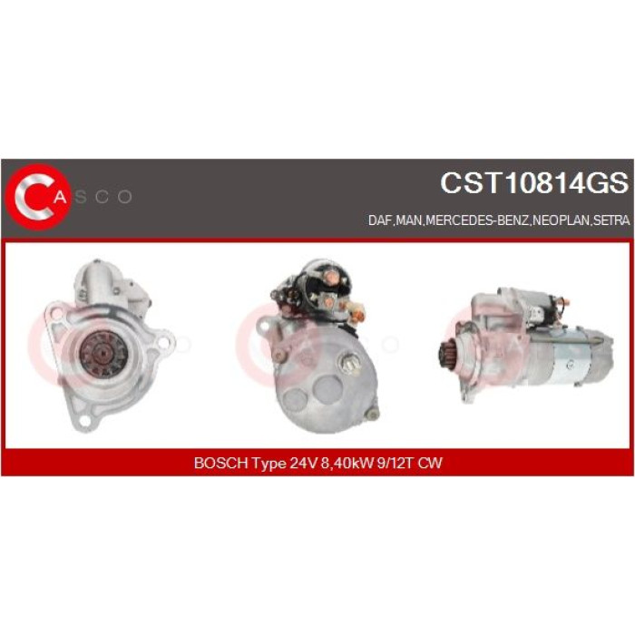 CASCO Anlasser CST10814GS CASCO Anlasser CST10814GS