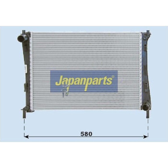 Japanparts Motorkühler RDA053069 Japanparts Motorkühler RDA053069