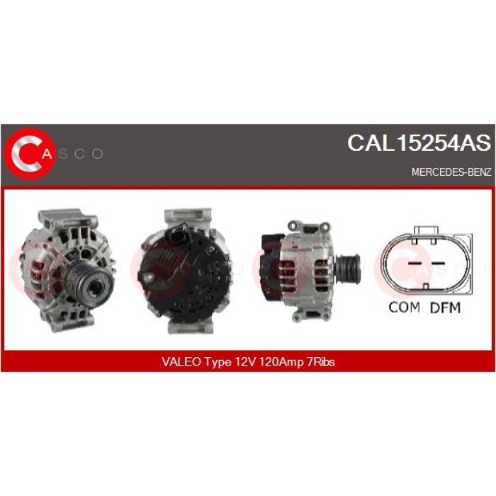 CASCO Generator CAL15254AS
