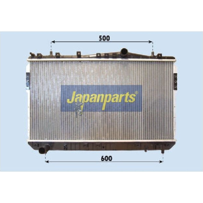 Japanparts Motorkühler RDA313022 Japanparts Motorkühler RDA313022
