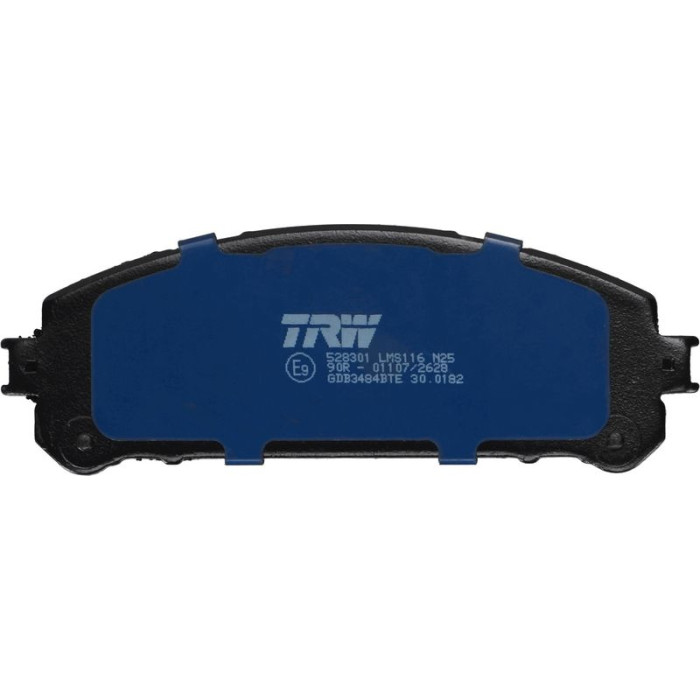 TRW Bremsbeläge Vorderachse Electric Blue GDB3484BTE TRW Bremsbeläge Vorderachse Electric Blue GDB3484BTE