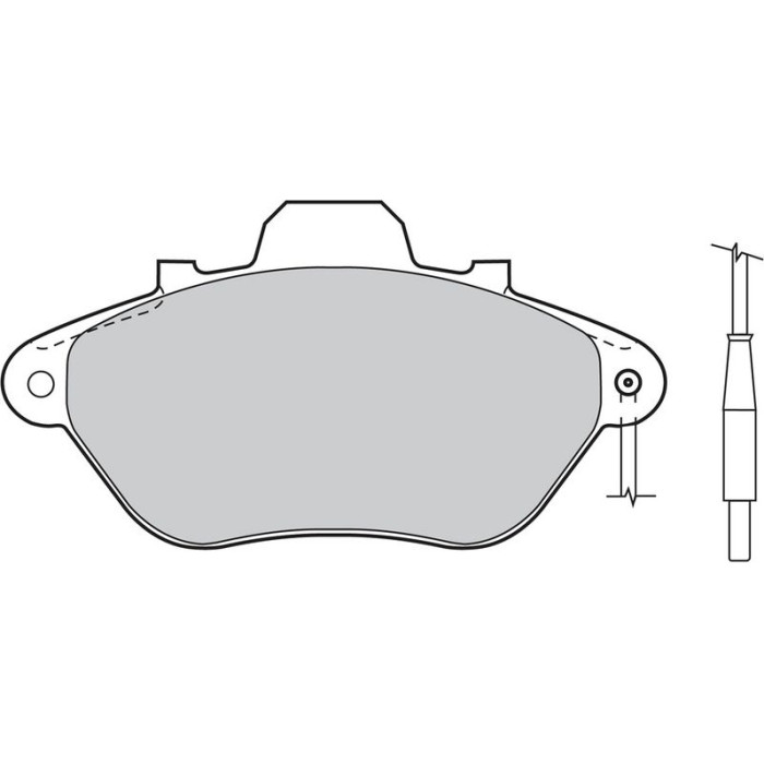 Valeo Bremsbelagsatz 598029