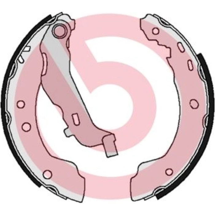 BREMBO Bremsbackensatz S 23 572 BREMBO Bremsbackensatz S 23 572