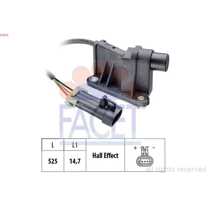 Drehzahlsensor 9.0315 Drehzahlsensor 9.0315
