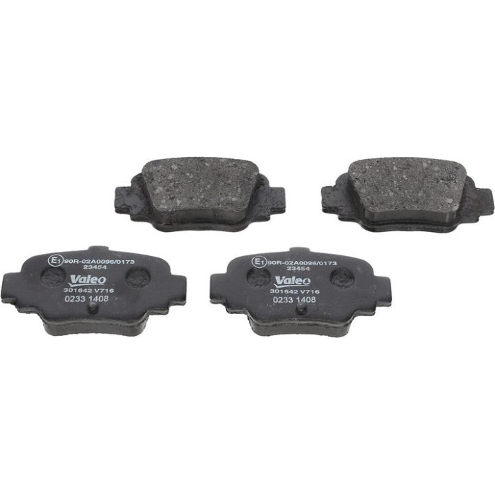 Valeo Bremsbelagsatz 301642 Valeo Bremsbelagsatz 301642