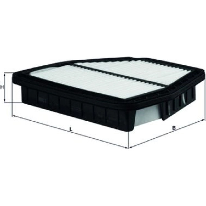 MAHLE Luftfilter LX 2965 MAHLE Luftfilter LX 2965