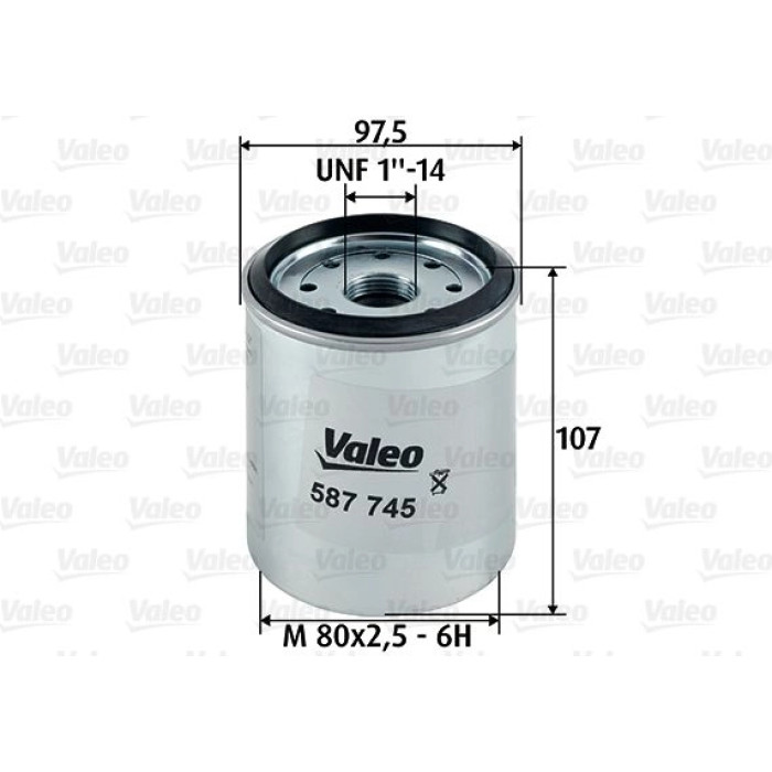 Valeo Kraftstofffilter 587745 Valeo Kraftstofffilter 587745