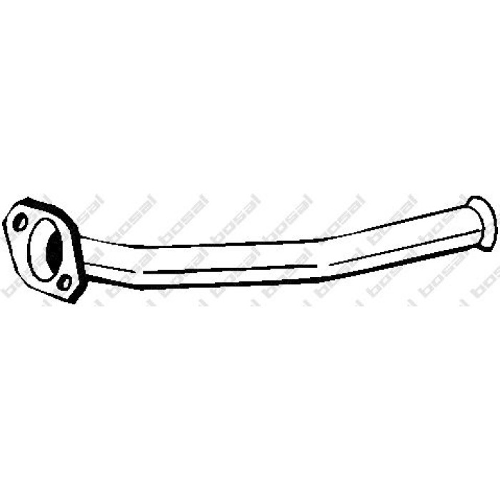 Bosal Abgasrohr 741-017 Bosal Abgasrohr 741-017