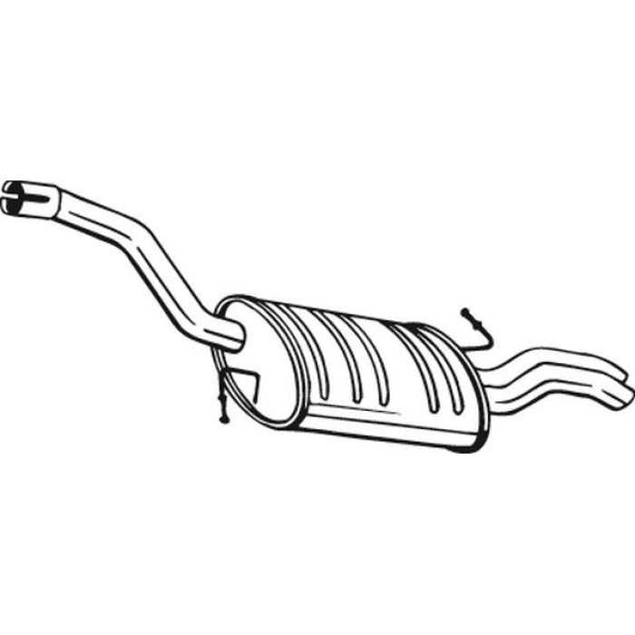 Bosal Schalldämpfer 233-145 Bosal Schalldämpfer 233-145