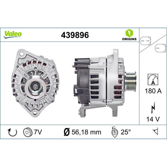 Valeo Anlasser 439896