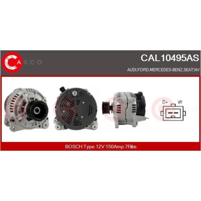 CASCO Generator CAL10495AS CASCO Generator CAL10495AS