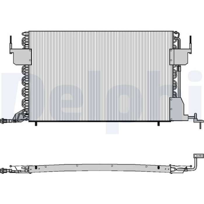 Delphi Klimakondensator TSP0225021 Delphi Klimakondensator TSP0225021