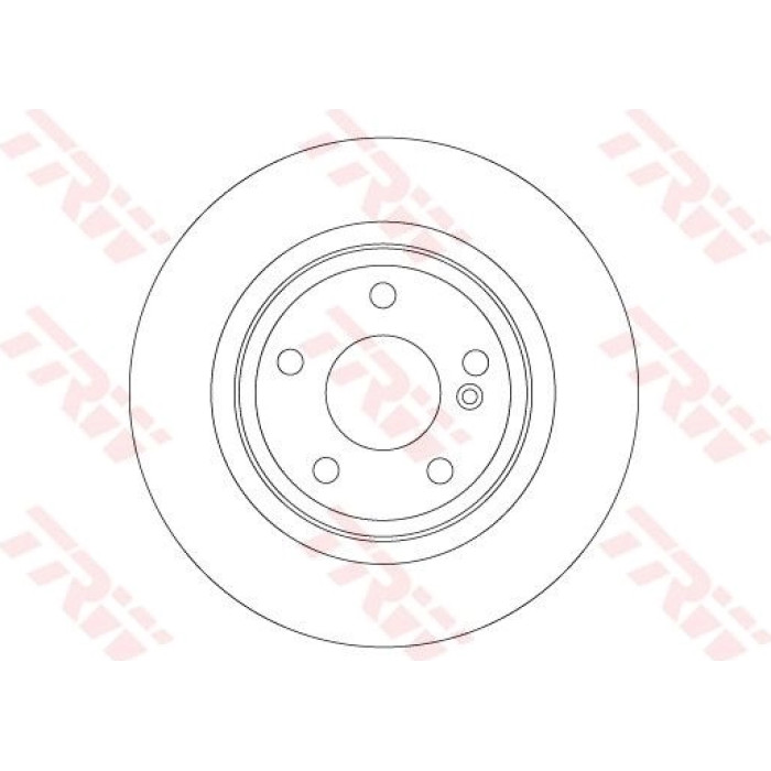 TRW Bremsscheibe Hinterachse DF6886 TRW Bremsscheibe Hinterachse DF6886