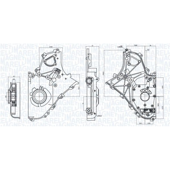 Magneti Marelli Ölpumpe 351516000064 Magneti Marelli Ölpumpe 351516000064