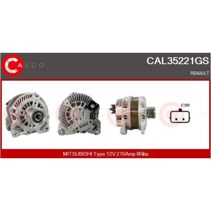 CASCO Generator CAL35221GS CASCO Generator CAL35221GS