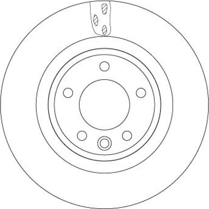 TRW Bremsscheibe DF6956S TRW Bremsscheibe DF6956S