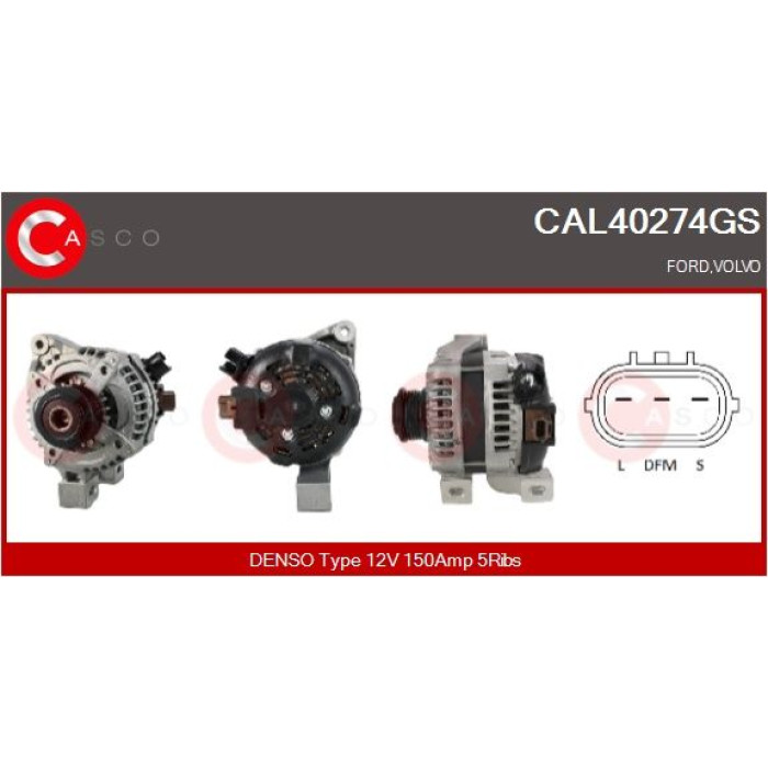 CASCO Generator CAL40274GS CASCO Generator CAL40274GS