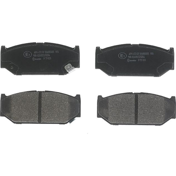 P 79 031 Brembo Prime Bremsbelagsatz Vorderachse – P 79 031 – 109 x 45 x 16 mm – Bremssystem Jiangxi Wa – OE Nummer 5581071L02 P 79 031 Brembo Prime Bremsbelagsatz Vorderachse – P 79 031 – 109 x 45 x 16 mm – Bremssystem Jiangxi Wa – OE Nummer 5581071L02