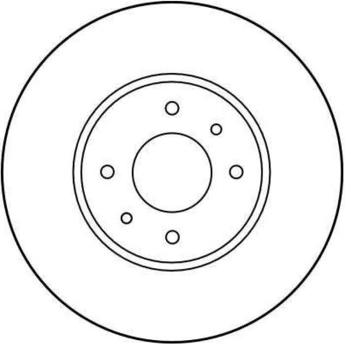 TRW Bremsscheibe DF1032 TRW Bremsscheibe DF1032