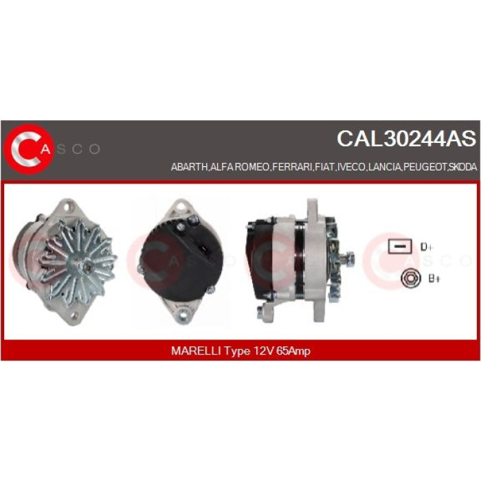 CASCO Generator CAL30244AS CASCO Generator CAL30244AS