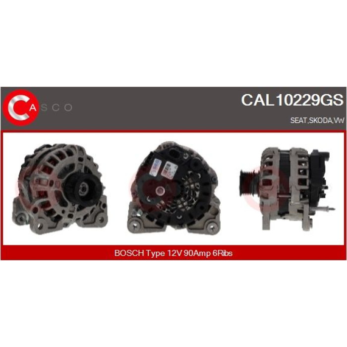 CASCO Generator CAL10229GS CASCO Generator CAL10229GS