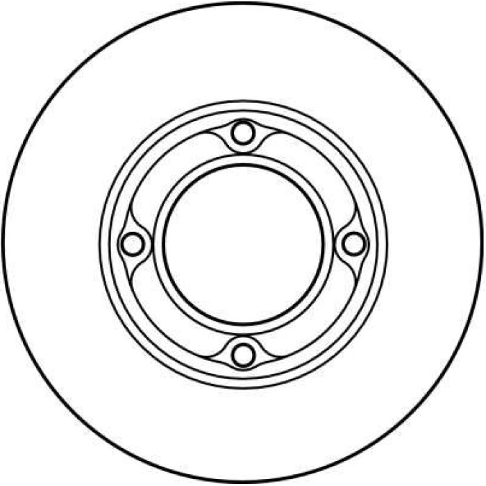 TRW Bremsscheibe DF4124