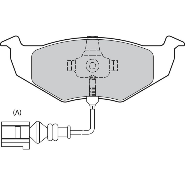 Valeo Bremsbelagsatz 598805