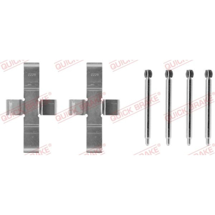 109-1004 Quick Brake Montagesatz für Bremsbeläge 109-1004
