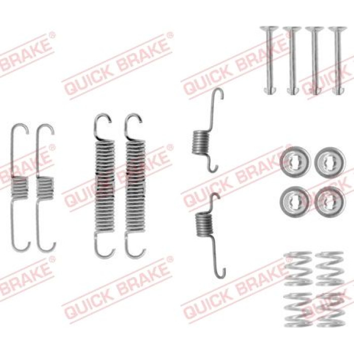 Quick Brake Montagesatz für Bremsbacken 105-0012 Quick Brake Montagesatz für Bremsbacken 105-0012