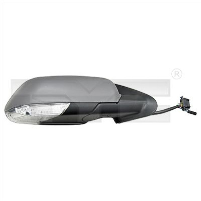 TYC Außenspiegel links elektrisch verstellbar, grundiert, asphärisch, beheizbar, mit Blinker, mit Umfeldbeleuchtung 332-0076 OE Nummer 1Z1857501BM01C - l TYC Außenspiegel links elektrisch verstellbar, grundiert, asphärisch, beheizbar, mit Blinker, mit Umfeldbeleuchtung 332-0076 OE Nummer 1Z1857501BM01C - l