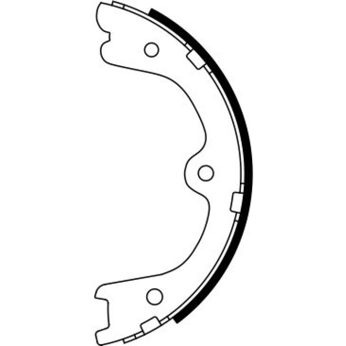 Bosch Bremsbacken 0 986 487 929 Bosch Bremsbacken 0 986 487 929