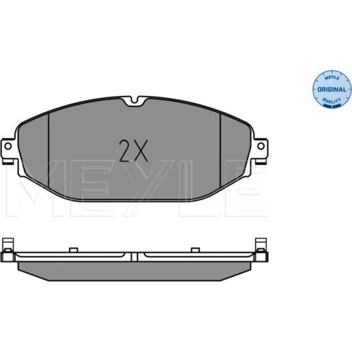 MEYLE Bremsbelagsatz Mercedes-Benz W205 2.2 Bluetec 14 025 220 7619 MEYLE Bremsbelagsatz Mercedes-Benz W205 2.2 Bluetec 14 025 220 7619