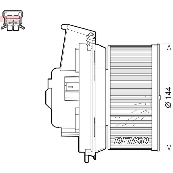 Denso Innenraumgebläse DEA21013 Denso Innenraumgebläse DEA21013