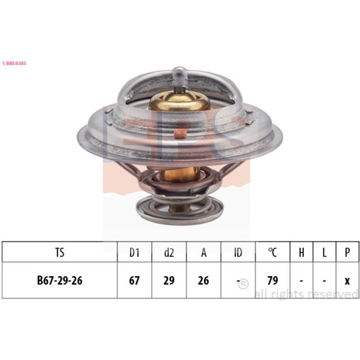 EPS Thermostat 1.880.638S EPS Thermostat 1.880.638S
