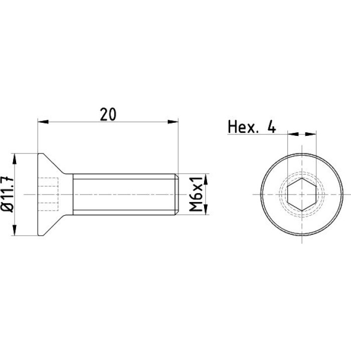Textar Bremsscheibenschraube TPM0015 Textar Bremsscheibenschraube TPM0015