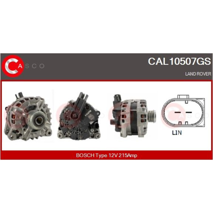 CASCO Generator CAL10507GS CASCO Generator CAL10507GS