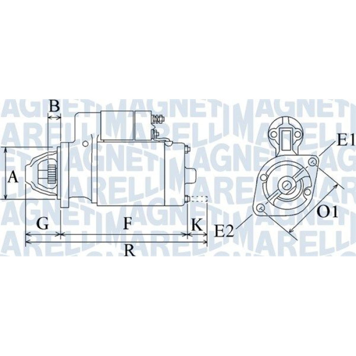 Magneti Marelli Anlasser 063720349010